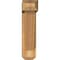 Ekena Millwork Traditional Craftsman Rough Sawn Bracket w/ Offset Brace, Western Red Cedar, 6"W x 20"D x 24"H BKT0604X20X24TRA04RWR - alternate 3